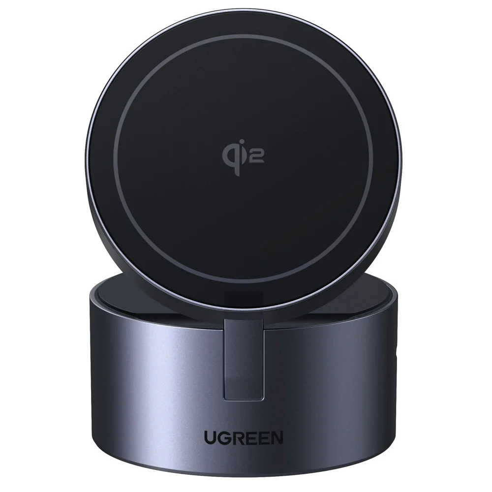 UGREEN W712 (65148) 3in1 Wireless Network Charger, 25W, 1.67A, Gray - Image 2
