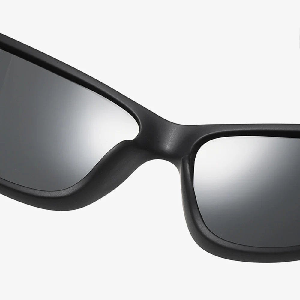 Unisex Cycling Glasses Techsuit 201910, Polarized, Black Yellow - Image 2