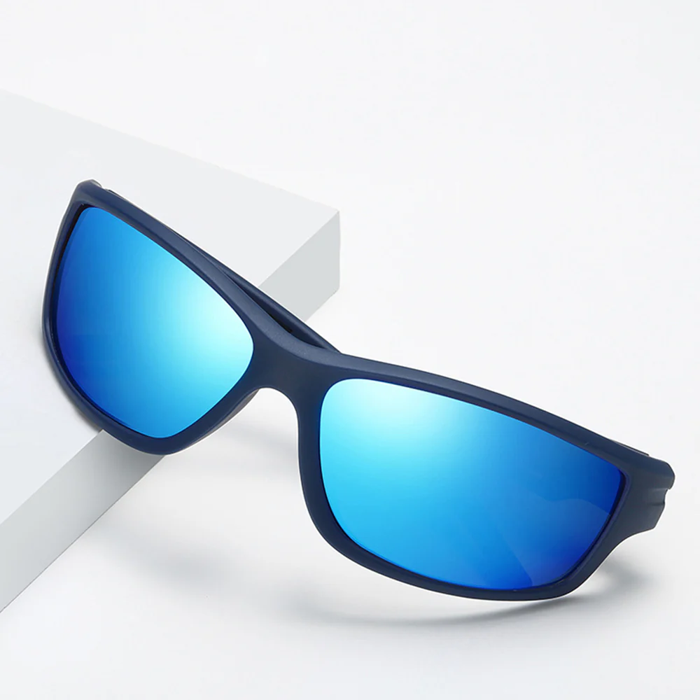 Unisex Cycling Glasses Techsuit 201910, Polarized, Blue - Image 5