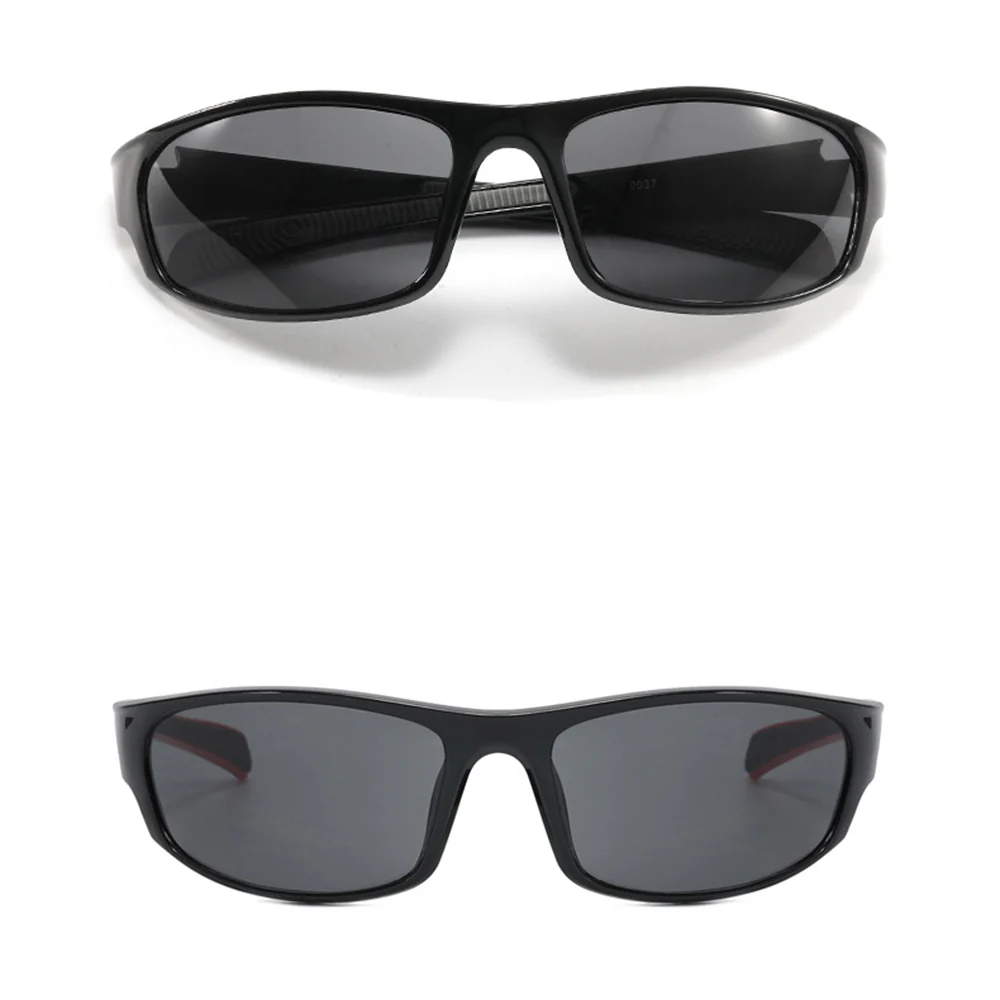 Unisex Cycling Glasses Techsuit 9937, Black Orange - Image 3