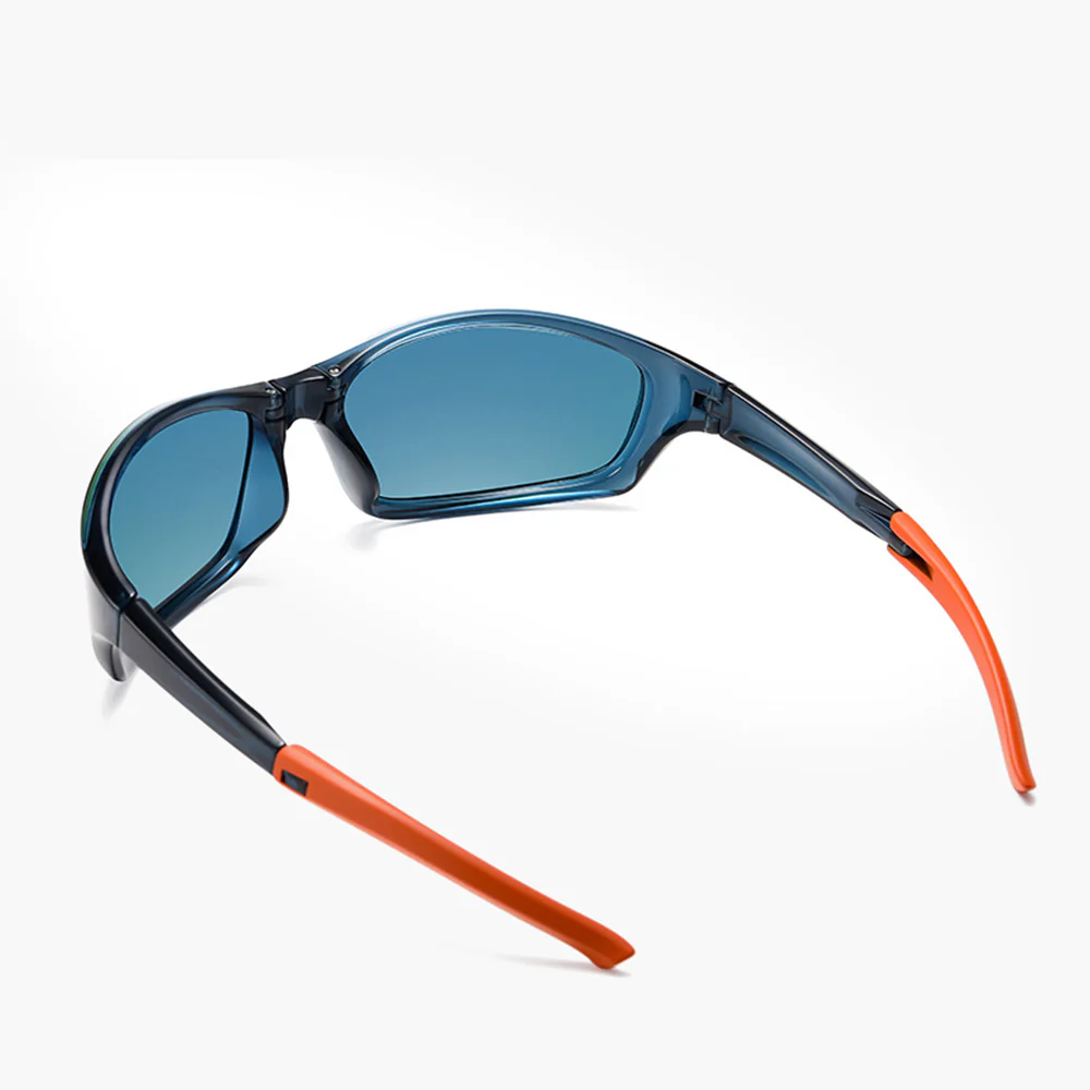 Unisex Techsuit 24101 Cycling Glasses, Polarized, Black - Image 3