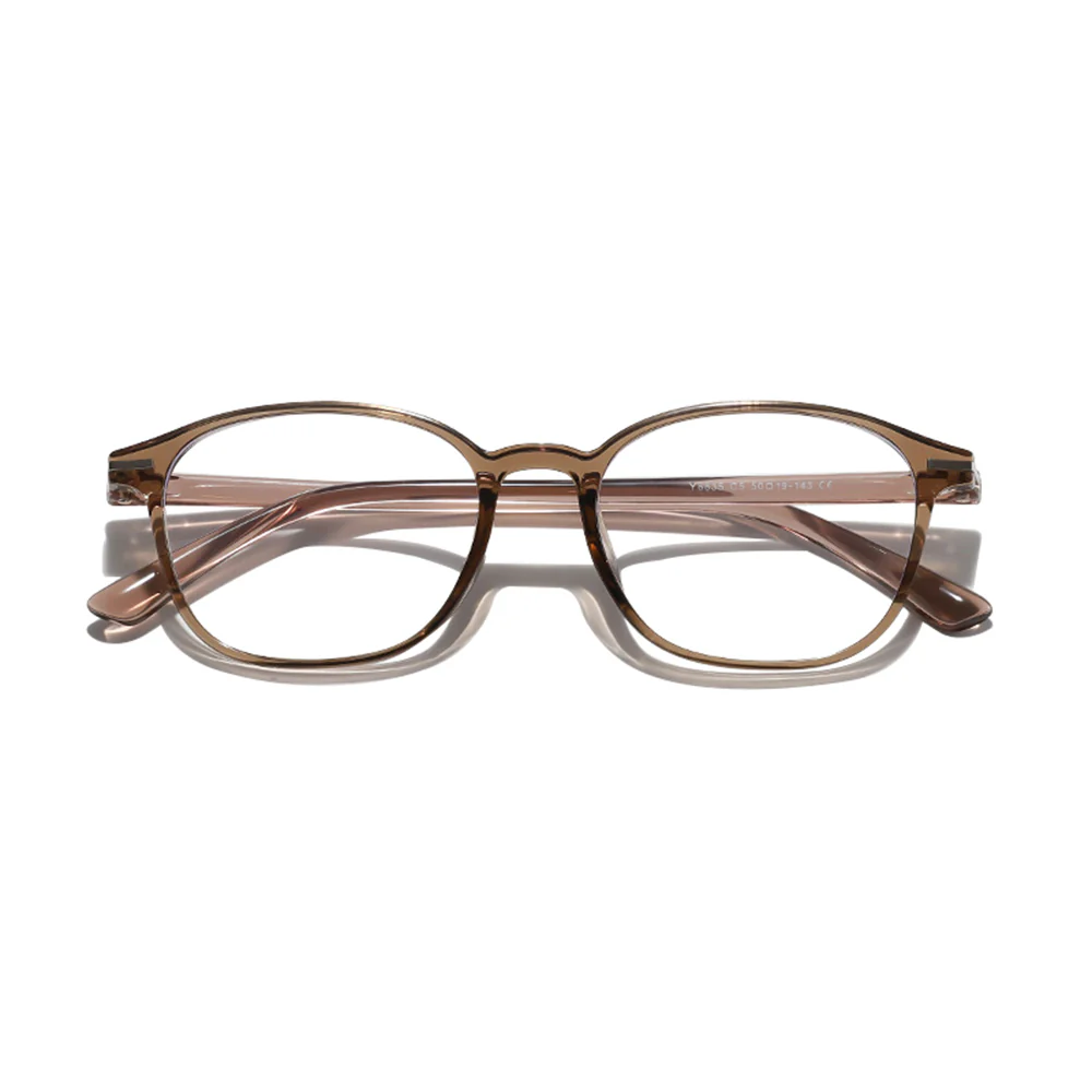Unisex Techsuit 6635 Computer Glasses, Anti-Blue Light, Light Brown - Image 2