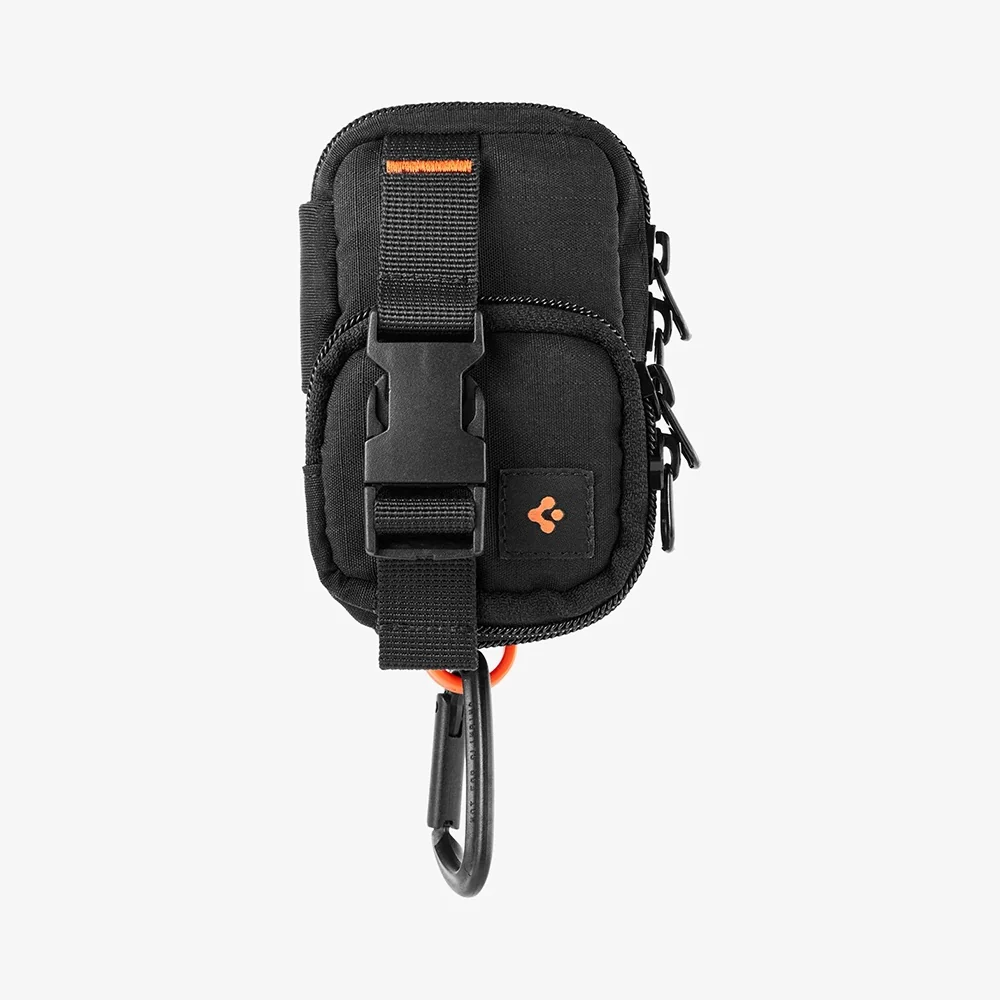 Universal MagSafe Pouch for Phone, Spigen, Snap Zip, Black AFA09338 - Image 4