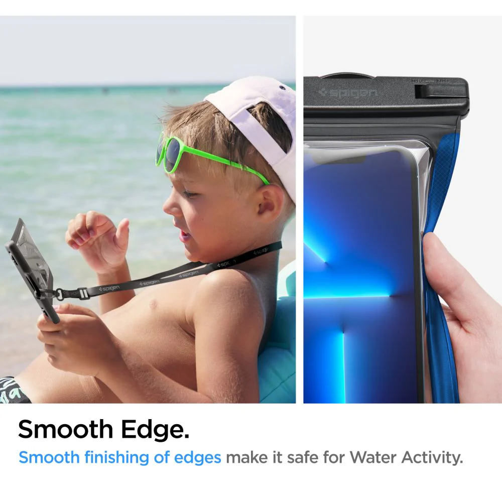 Universal Waterproof Case for Phone max. 3.5inch - 7inch, Spigen, A601, Set of 2 pieces, Black AMP04523 - Image 4
