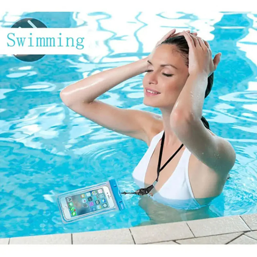Universal Waterproof Case for Phone max. 6.5inch, Techsuit, Black - Image 4