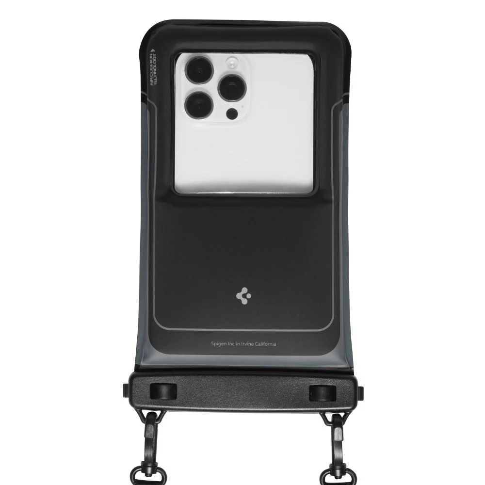 Universal Waterproof Case for Phone max. 6.9inch, Spigen, A611P, Set of 2 pieces, Matte Black ACS09348 - Image 4
