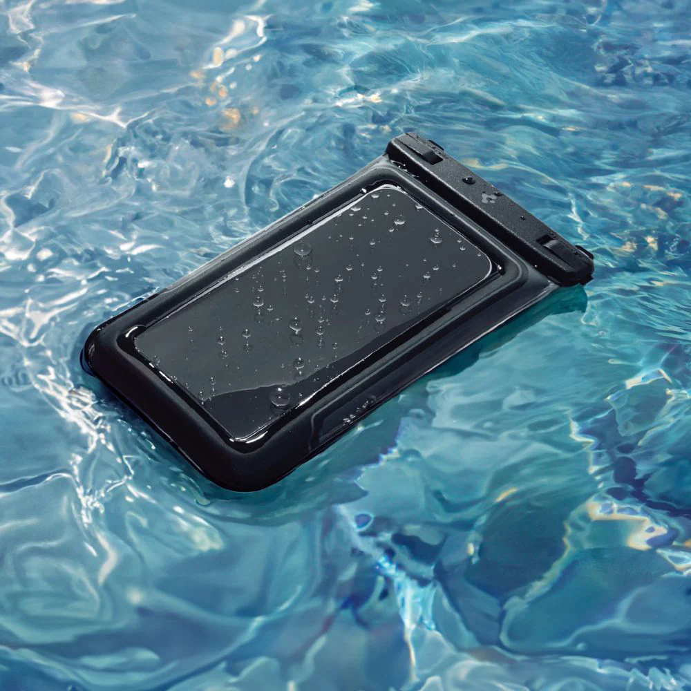 Universal Waterproof Case for Phone max. 6.9inch, Spigen, A611P, Set of 2 pieces, Matte Black ACS09348 - Image 8
