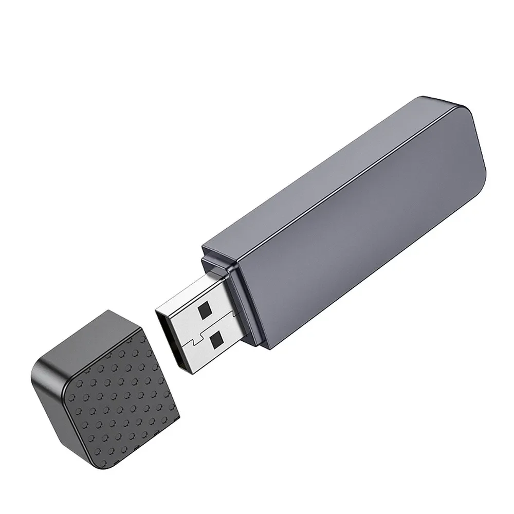 USB 3.0 HOCO HB45 Card Reader, SD - microSD, Gray - Image 4