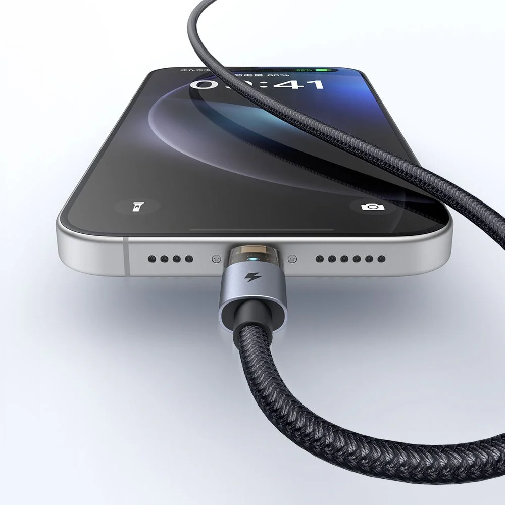 USB-A to Lightning McDodo CA-6910 Data and Charging Cable, 18W, 1.2m, Black - Image 5