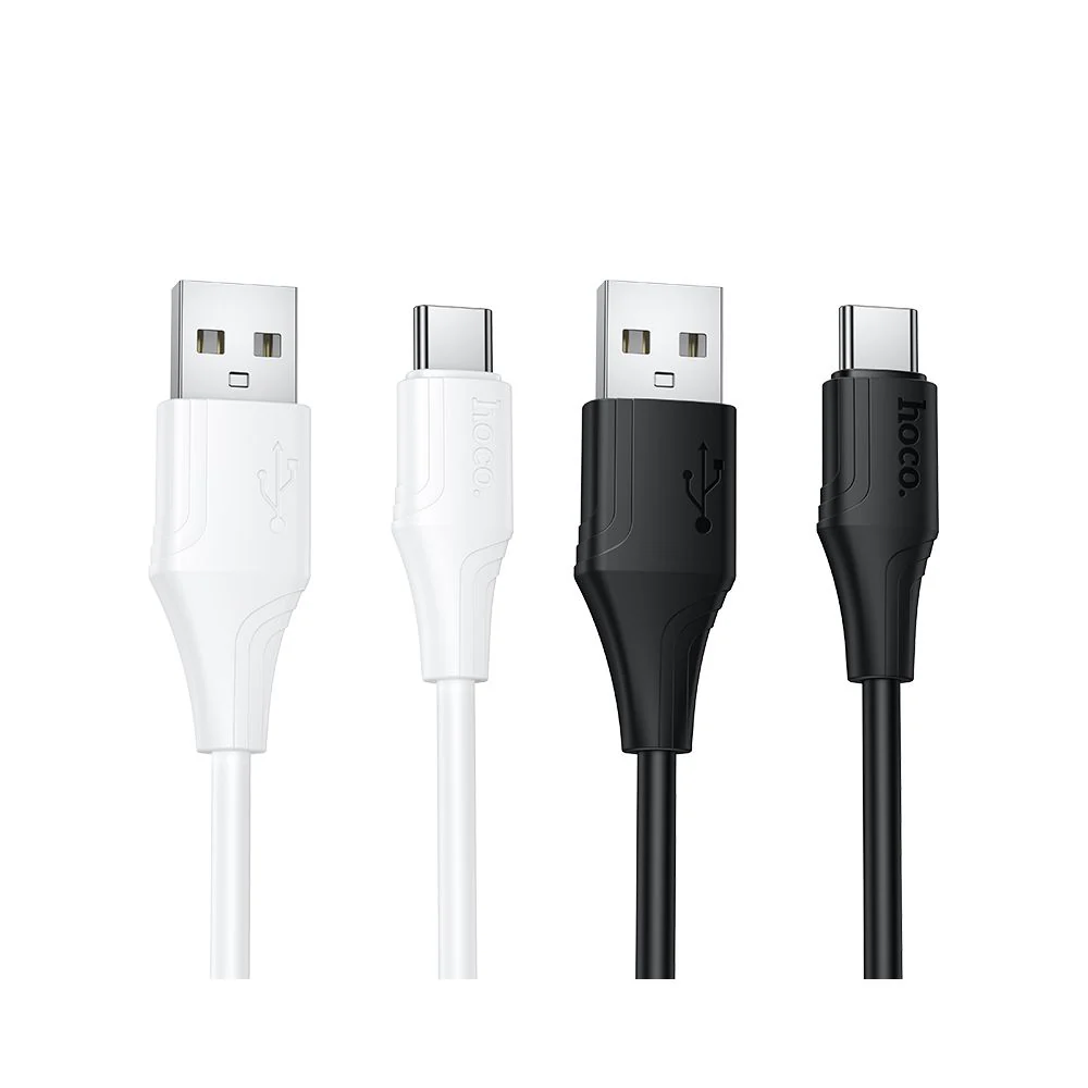 USB-A to USB-C Data and Charging Cable HOCO X124, 18W, 1m, Black - Image 4