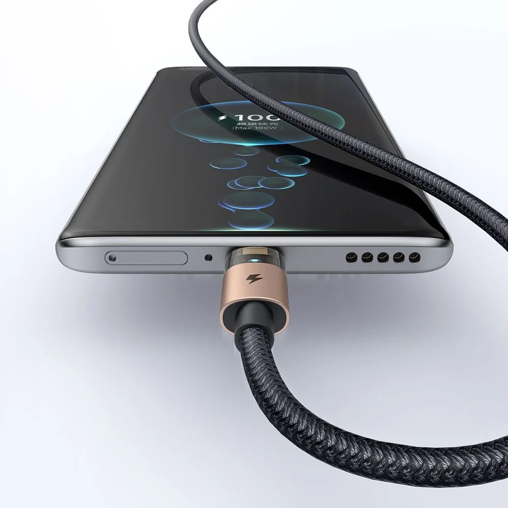 USB-A to USB-C Data and Charging Cable McDodo CA-6891, 66W, 1.2m, Gold - Image 5