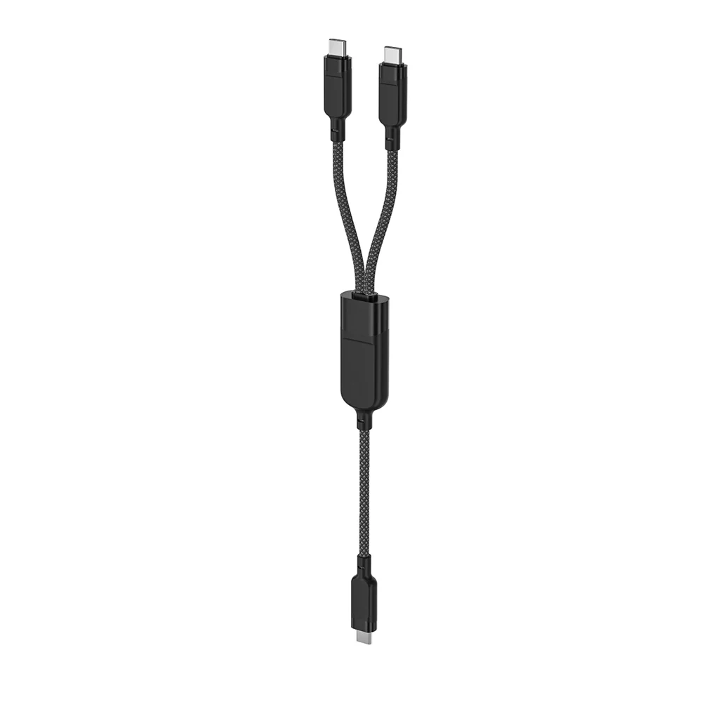 USB-C Data and Charging Cable - 2 x USB-C Acefast C5-11, 100W, 1.2m, Black - Image 5