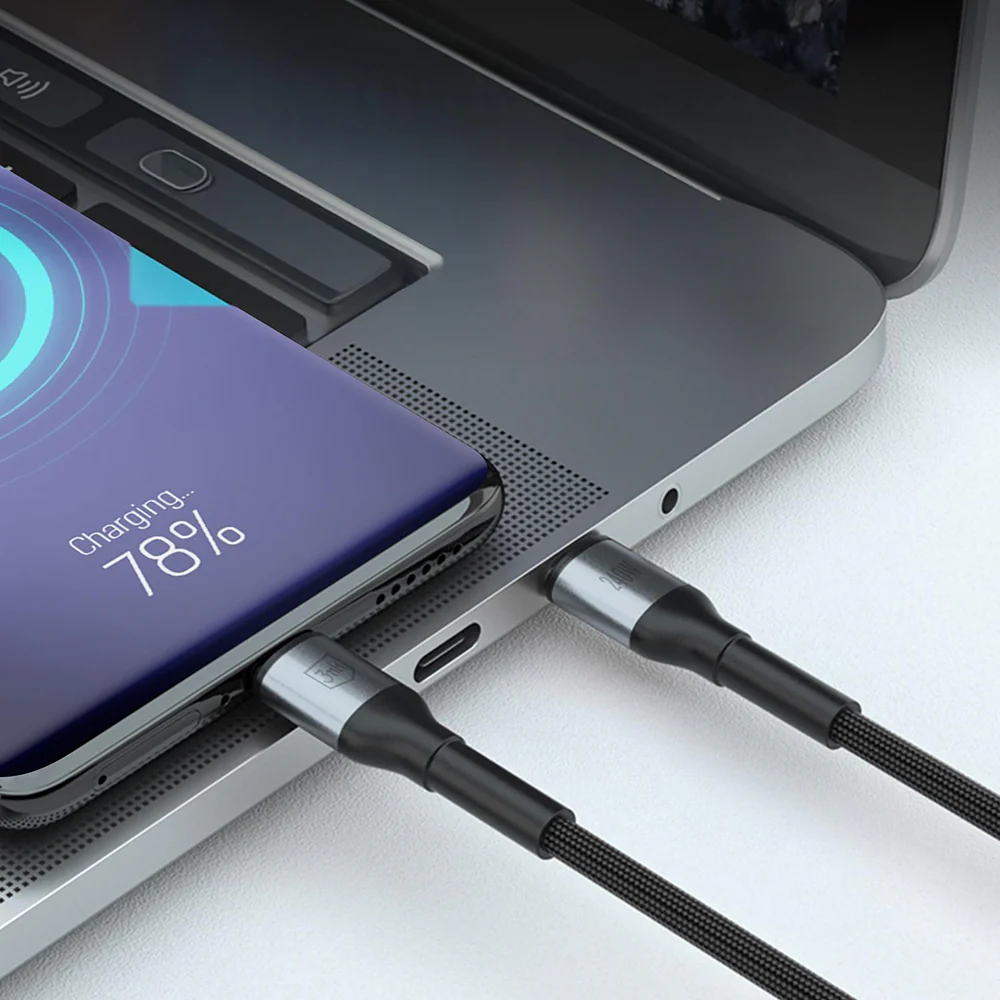 USB-C Data and Charging Cable - USB-C 3MK Hyper N Thunderbolt 4, 240W, 3m, Black - Image 5