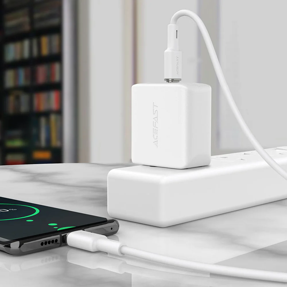 USB-C Data and Charging Cable - USB-C Acefast C2-03, 60W, 1.2m, Black - Image 5