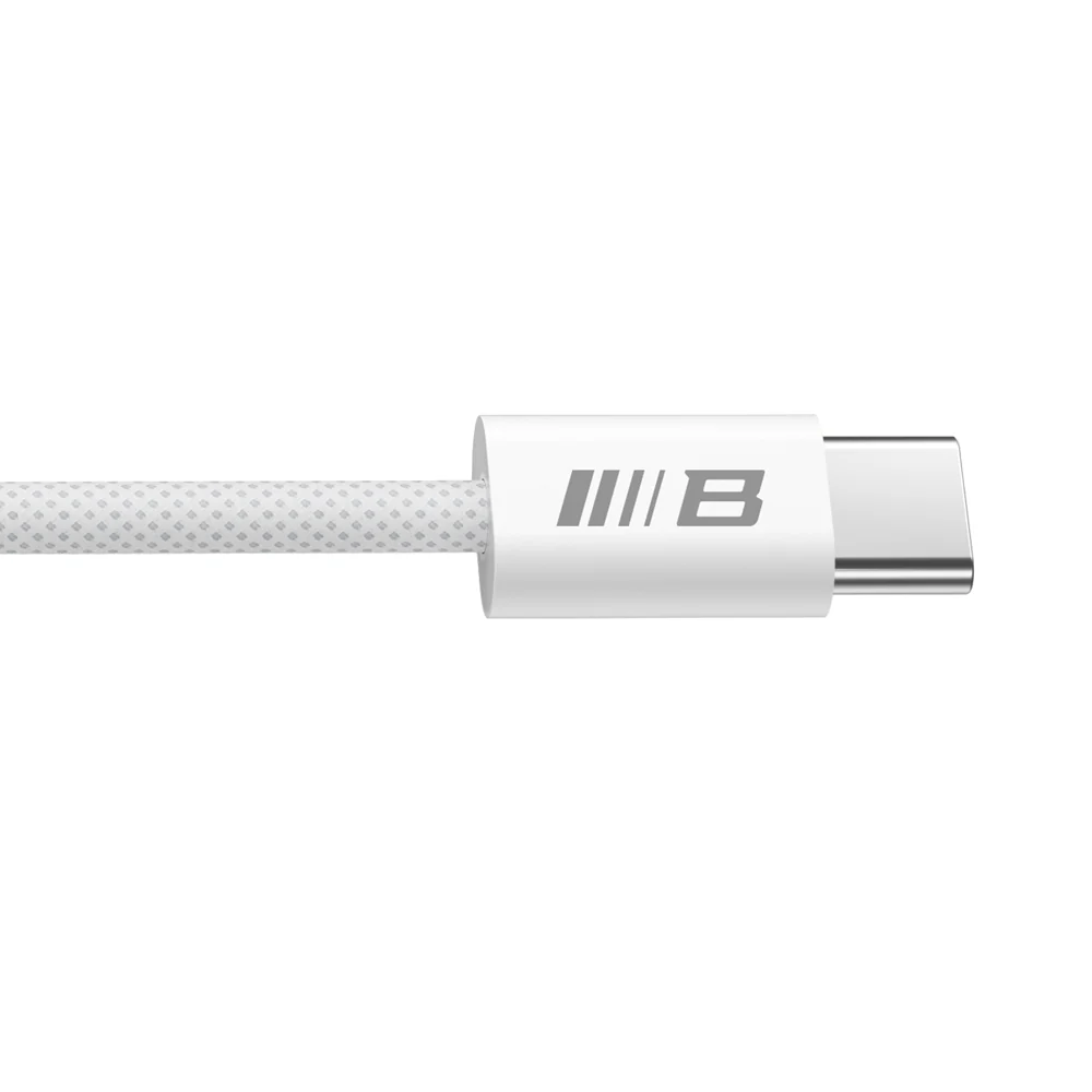 USB-C Data and Charging Cable - USB-C Blueo, 100W, 1.2m, White - Image 3