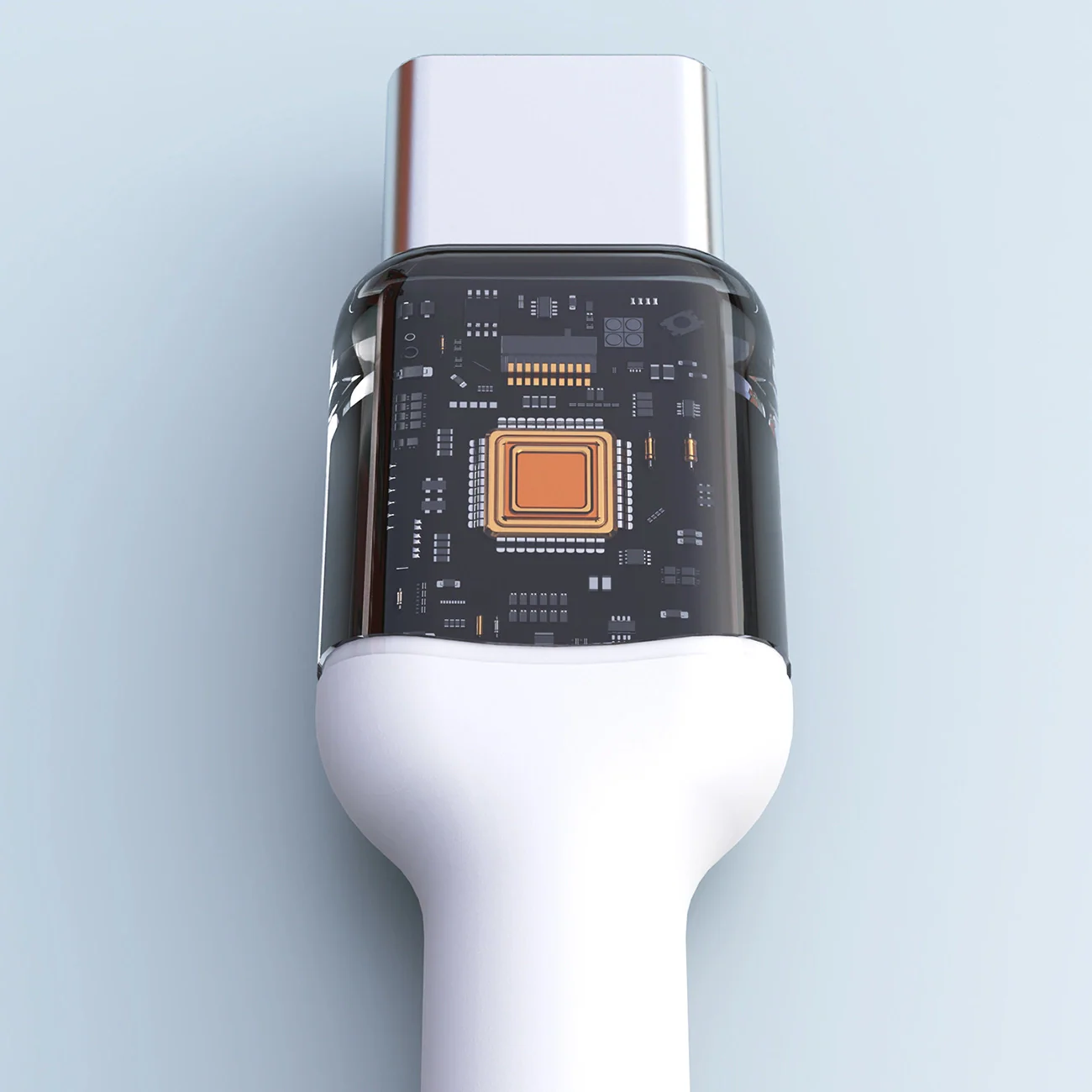USB-C Data and Charging Cable - USB-C Dudao L9C Max, 240W, 2m, White - Image 3