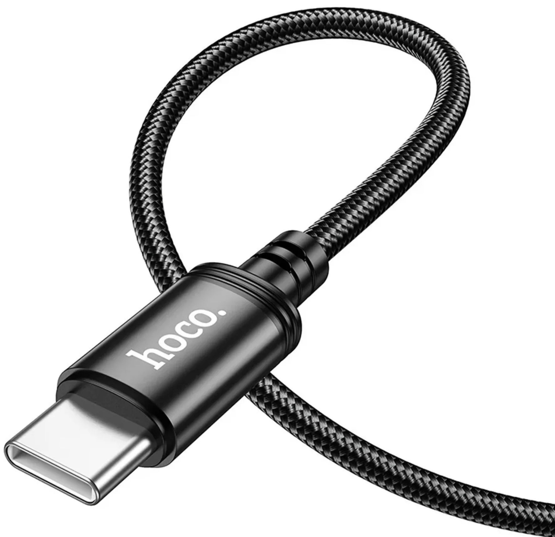 USB-C Data and Charging Cable - USB-C HOCO X91, 60W, 3m, Black - Image 2