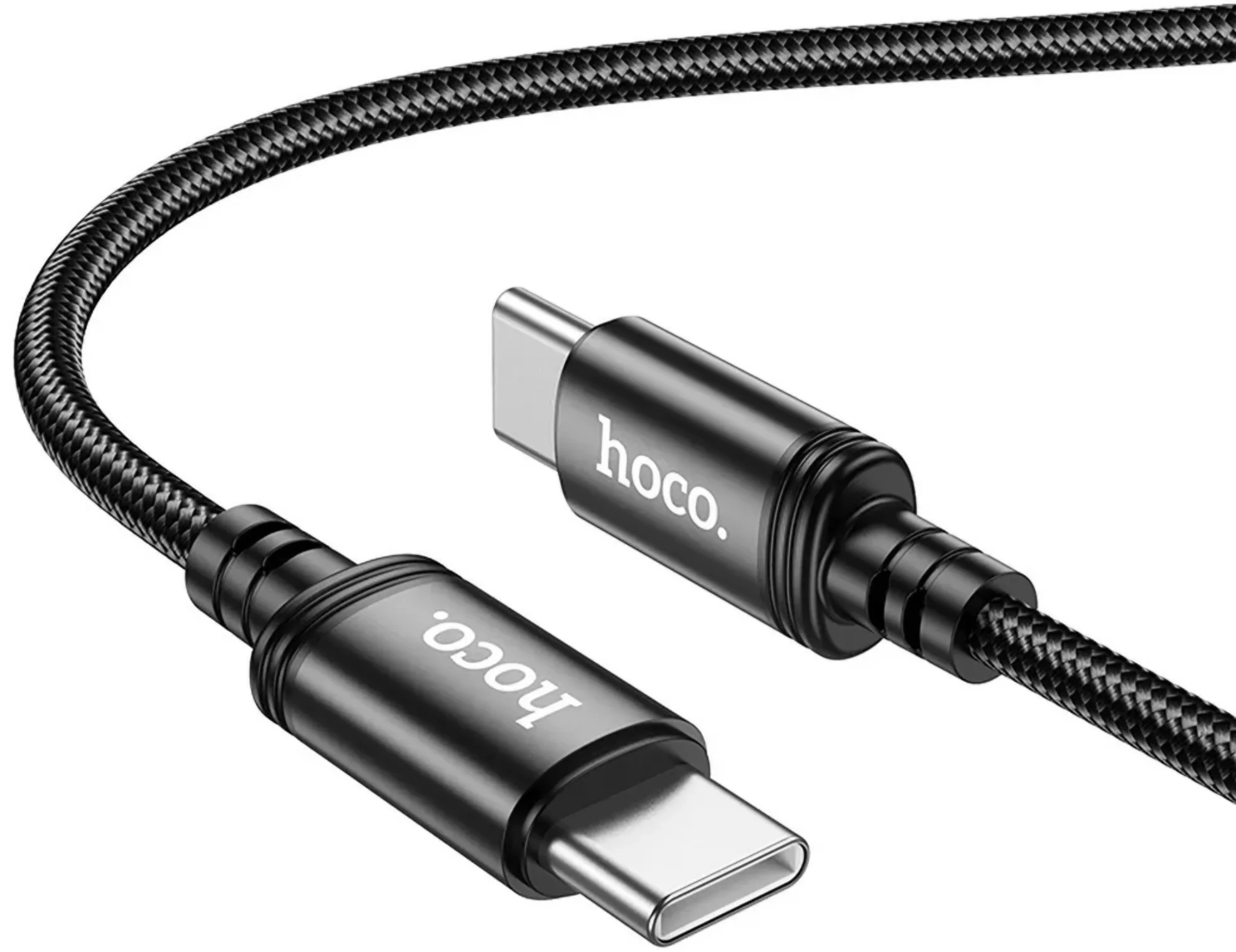 USB-C Data and Charging Cable - USB-C HOCO X91, 60W, 3m, Black - Image 3