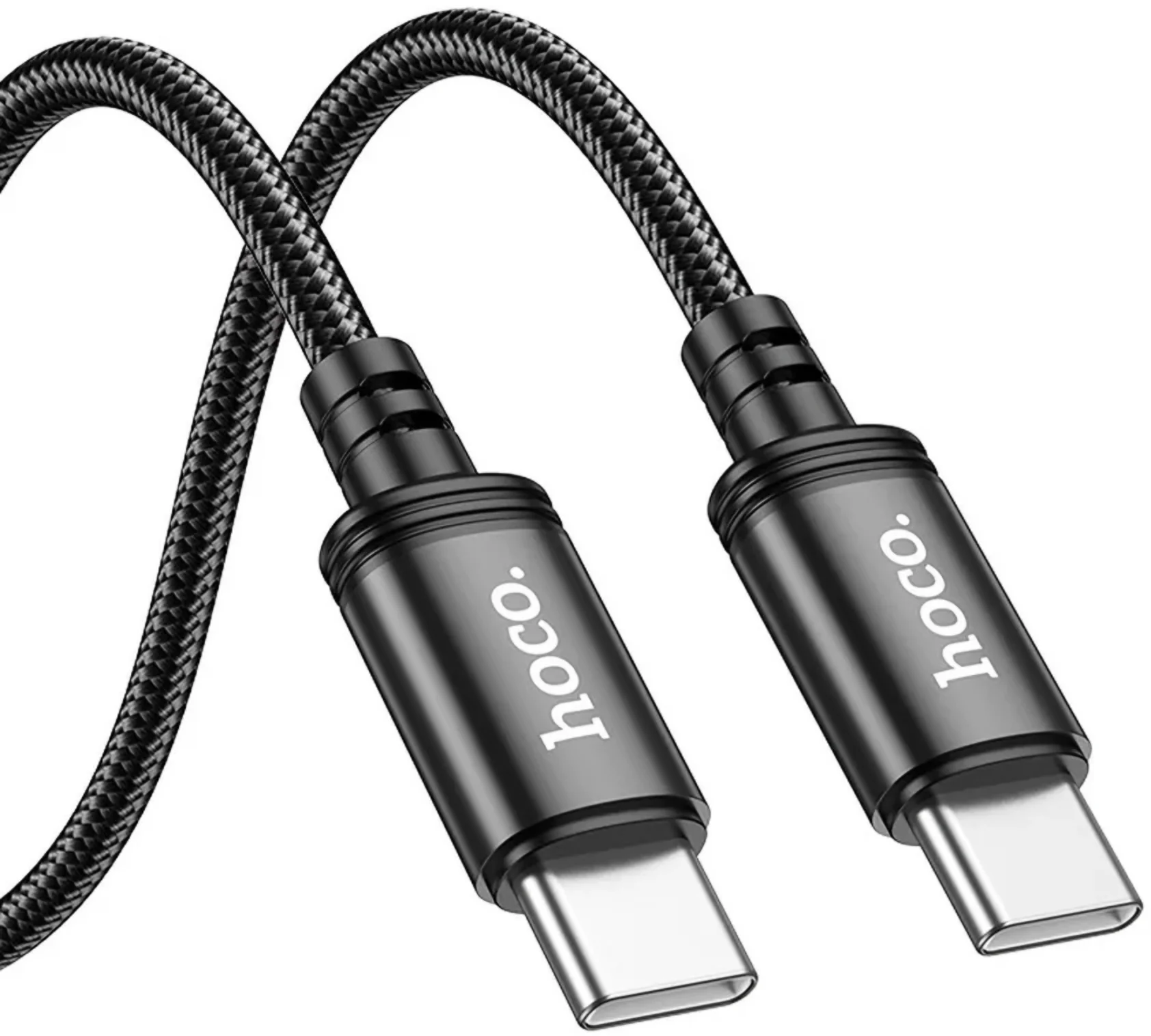USB-C Data and Charging Cable - USB-C HOCO X91, 60W, 3m, Black - Image 4