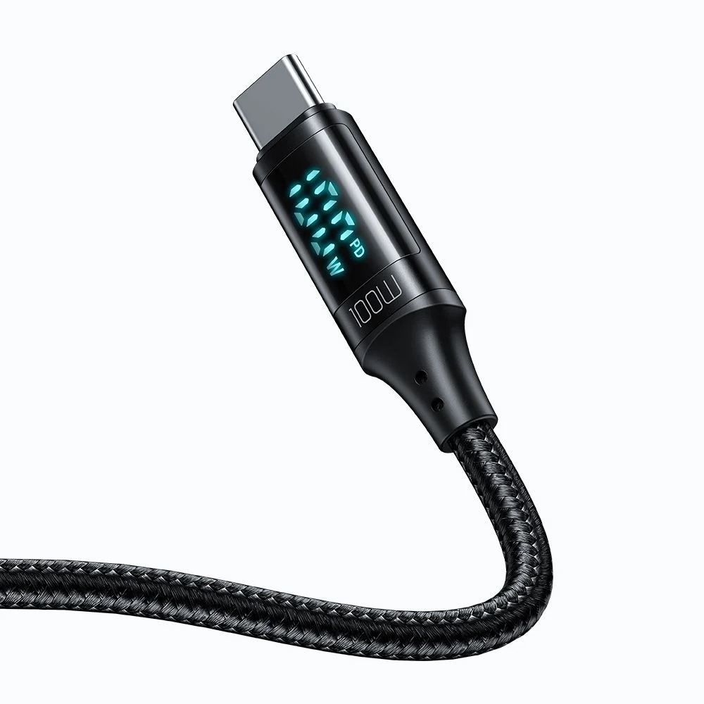 USB-C Data and Charging Cable - USB-C McDodo CA-1100 Display, 100W, 1.2m, Black - Image 2