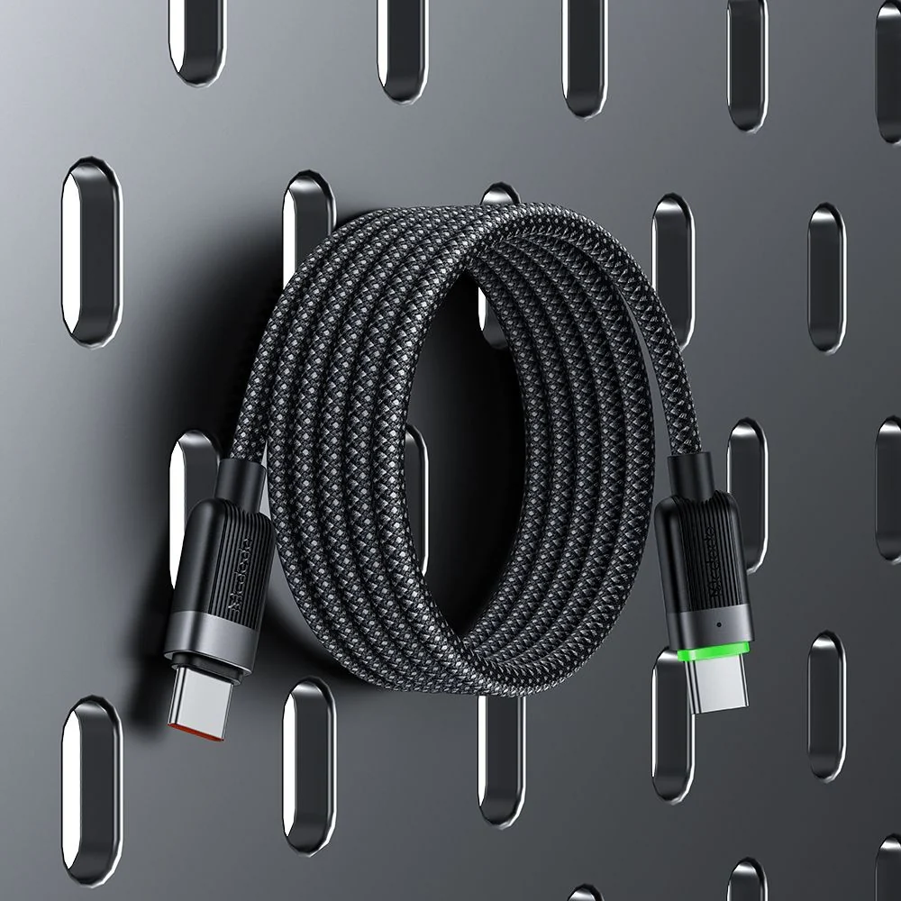 USB-C Data and Charging Cable - USB-C McDodo CA-2000 Self Winding, 60W, 1.2m, Black - Image 5