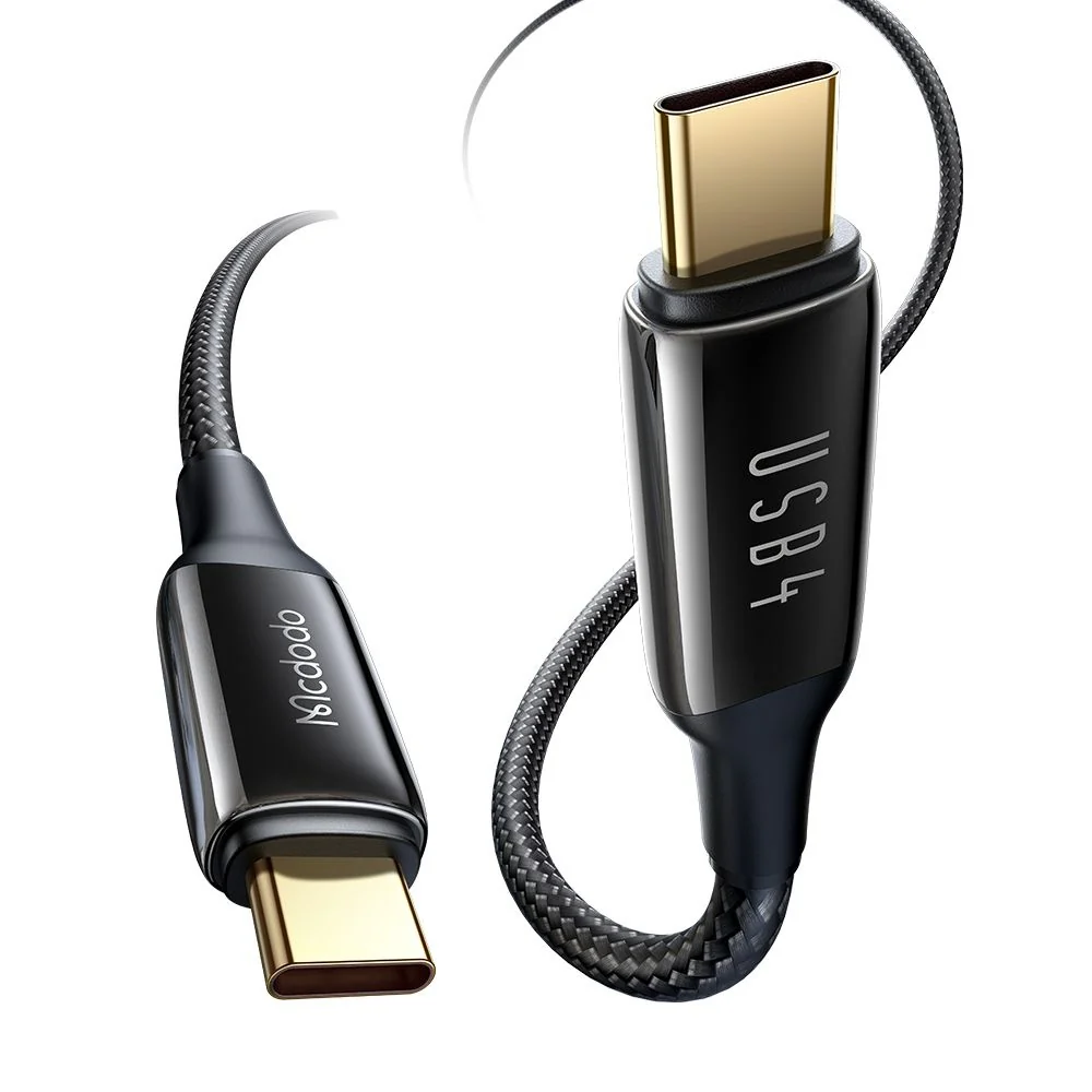 USB-C Data and Charging Cable - USB-C McDodo CA-2990, 240W, 1.2m, Black - Image 2