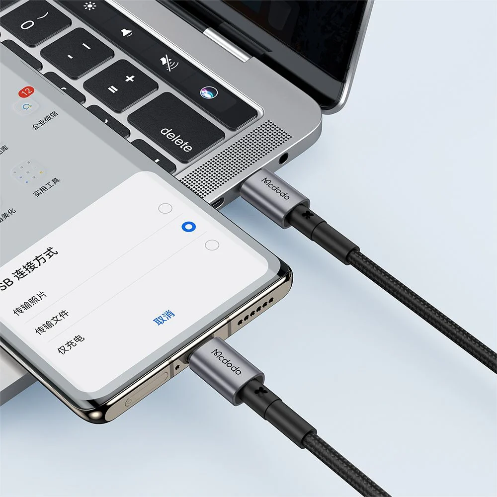 USB-C Data and Charging Cable - USB-C McDodo CA-3130, 65W, 1m, Black - Image 6