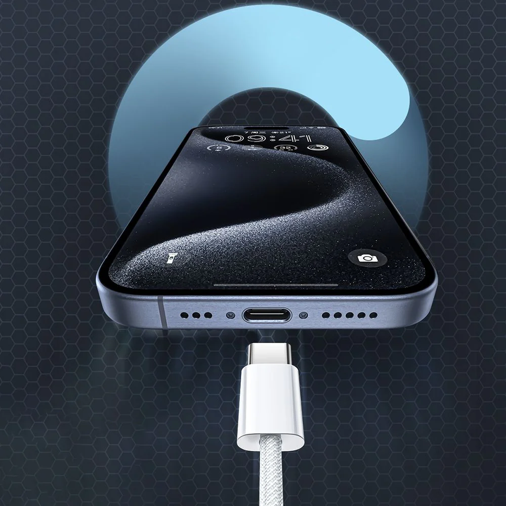 USB-C Data and Charging Cable - USB-C McDodo CA-5690, 60W, 1m, White - Image 7