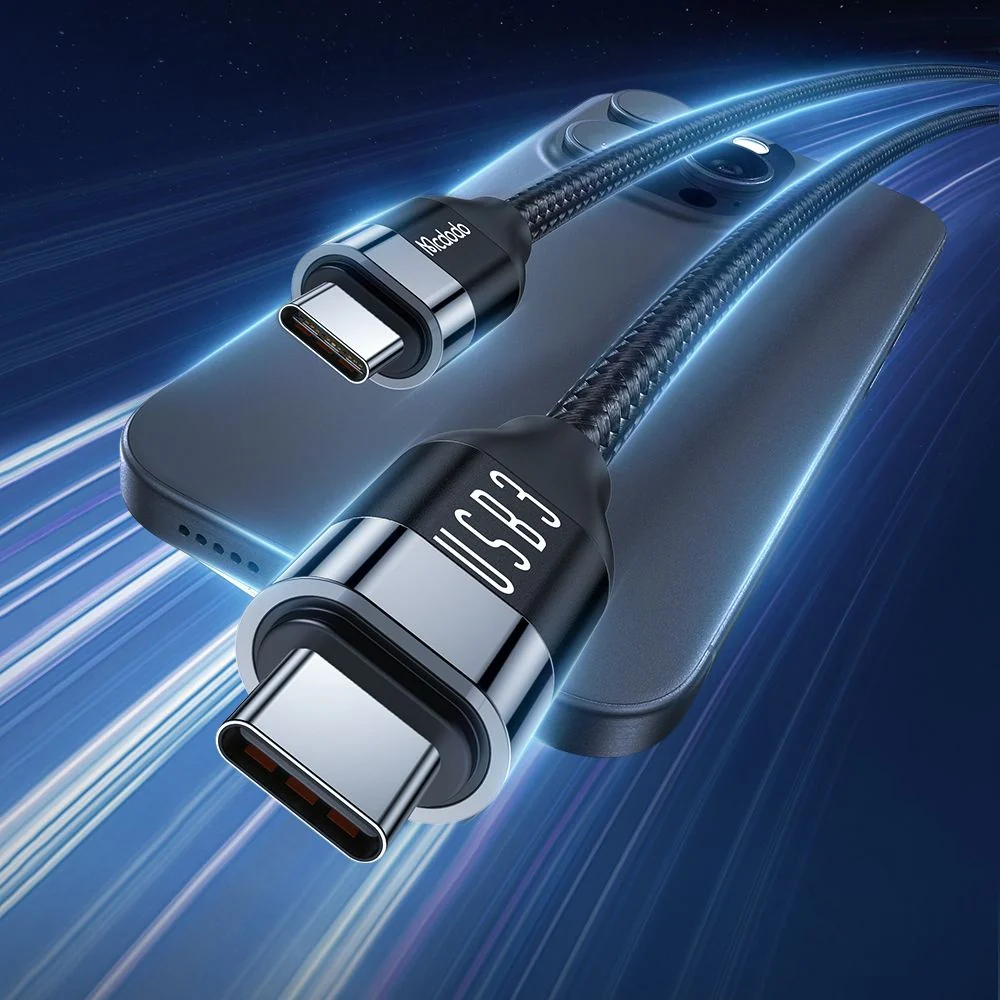 USB-C Data and Charging Cable - USB-C McDodo CA-7132, 100W, 1.2m, Black - Image 5