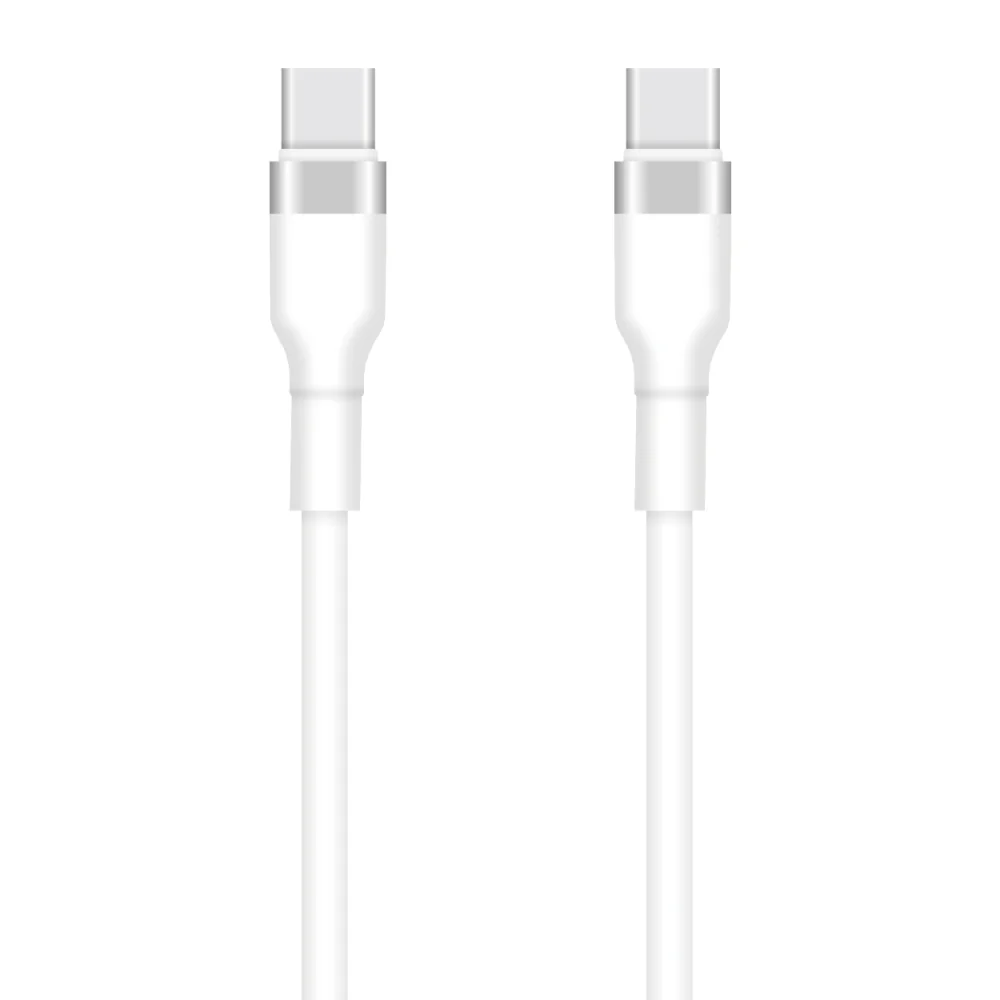 USB-C Data and Charging Cable - USB-C Setty, 60W, 1m, White