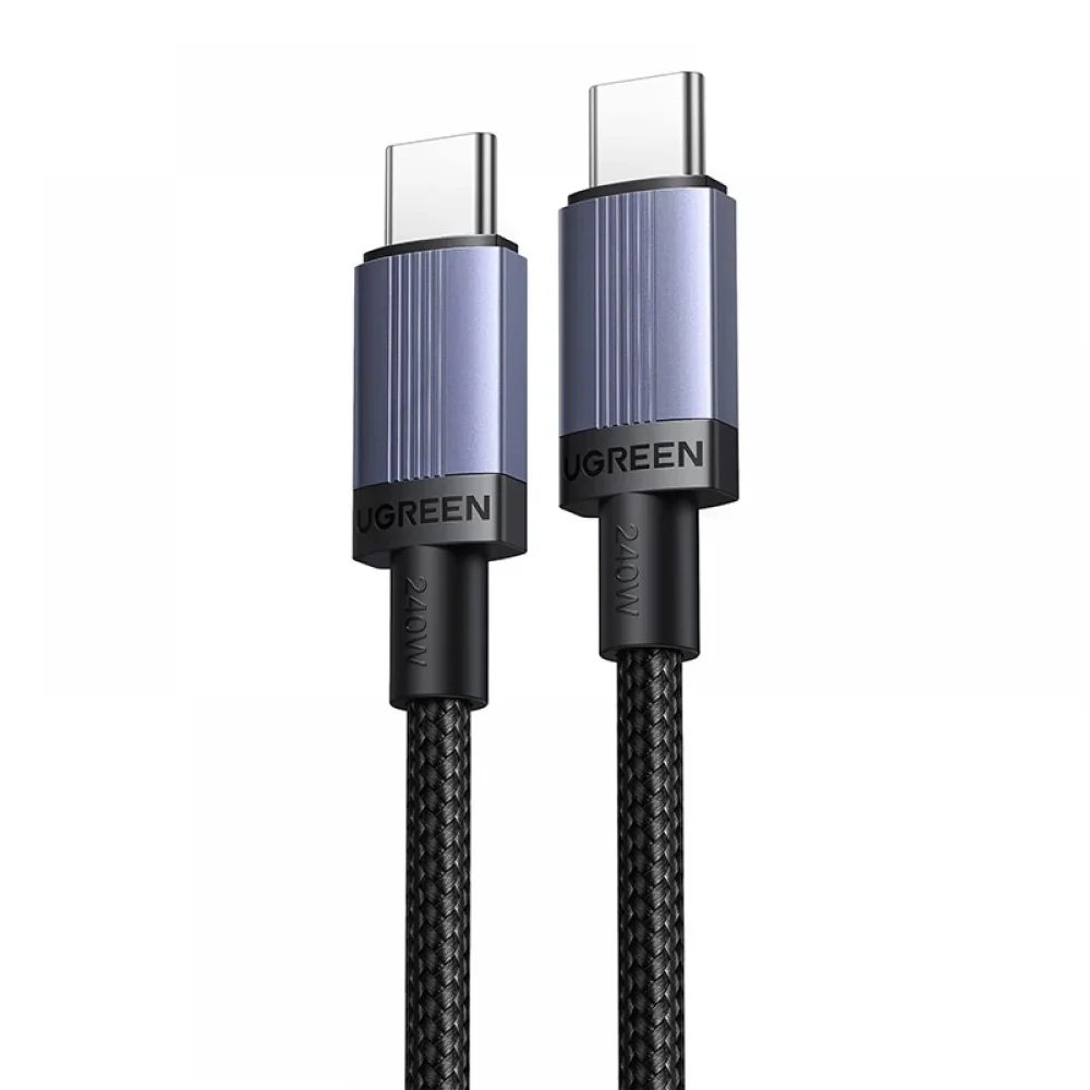 USB-C Data and Charging Cable - USB-C UGREEN L532, 240W, 2m, Gray - Image 2