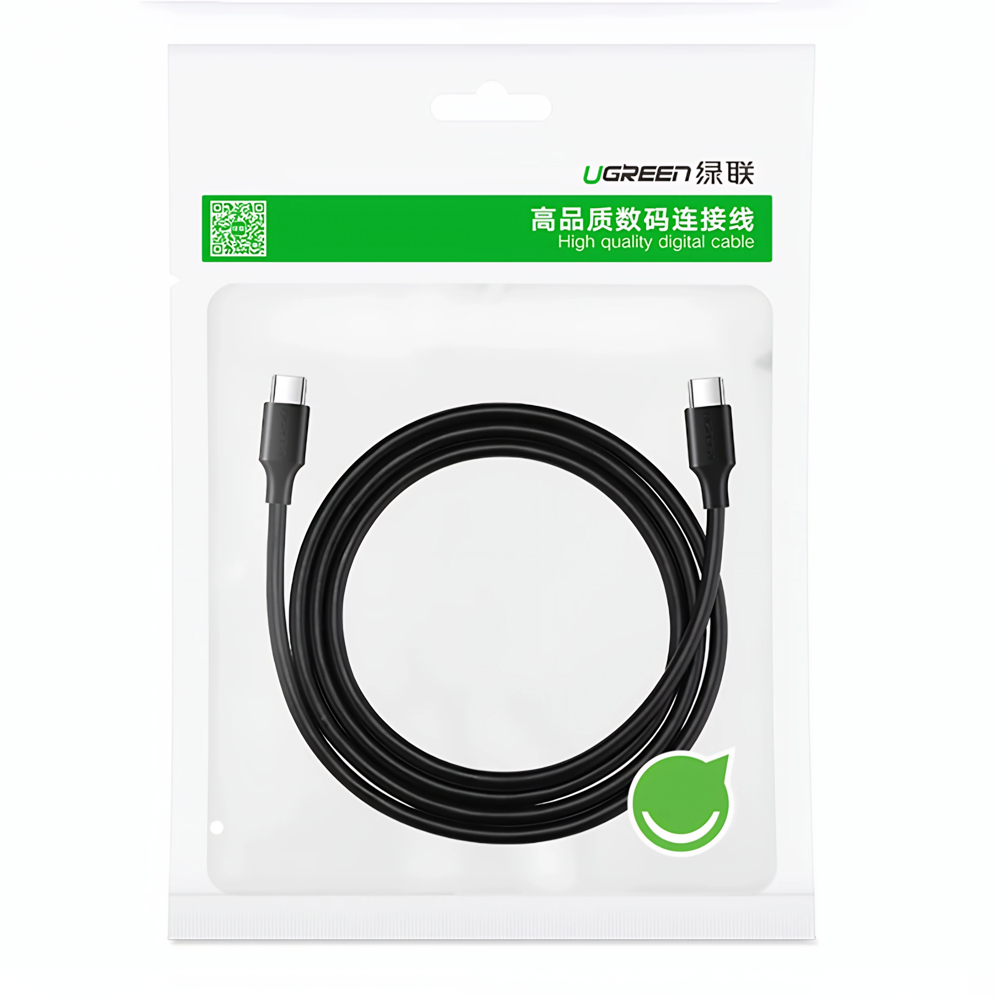 USB-C Data and Charging Cable - USB-C UGREEN US286, 60W, 3m, Black - Image 10