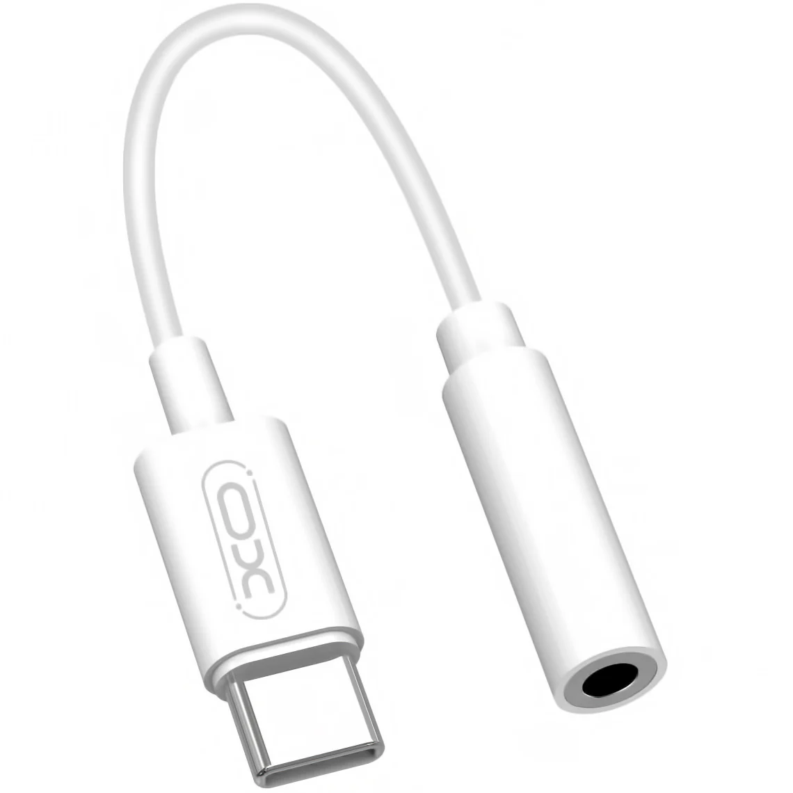USB-C to 3.5mm Audio Adapter XO Design NB-R161, White - Image 2