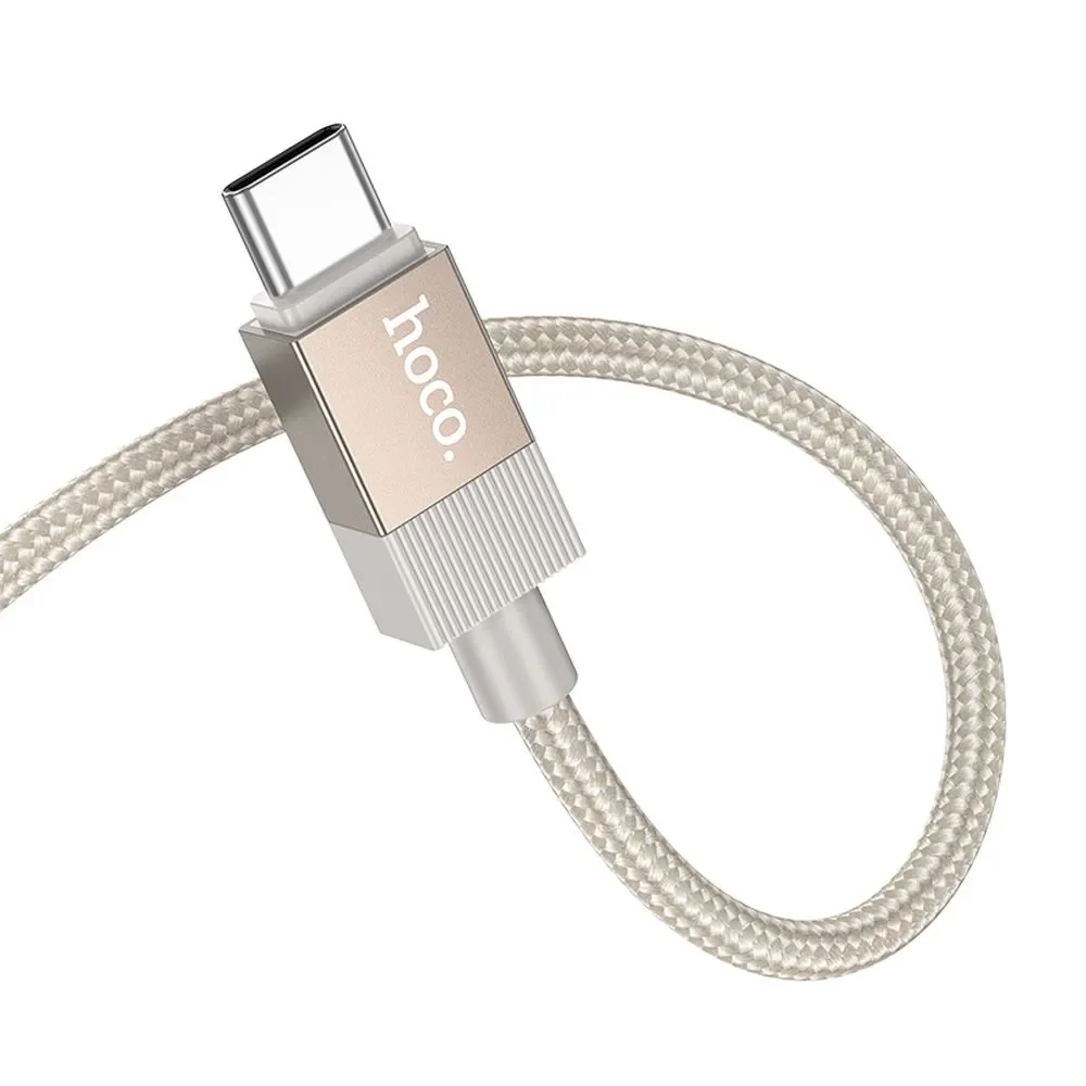 USB-C to 3.5mm Audio Cable HOCO UPA32B, 1m, Gold - Image 2