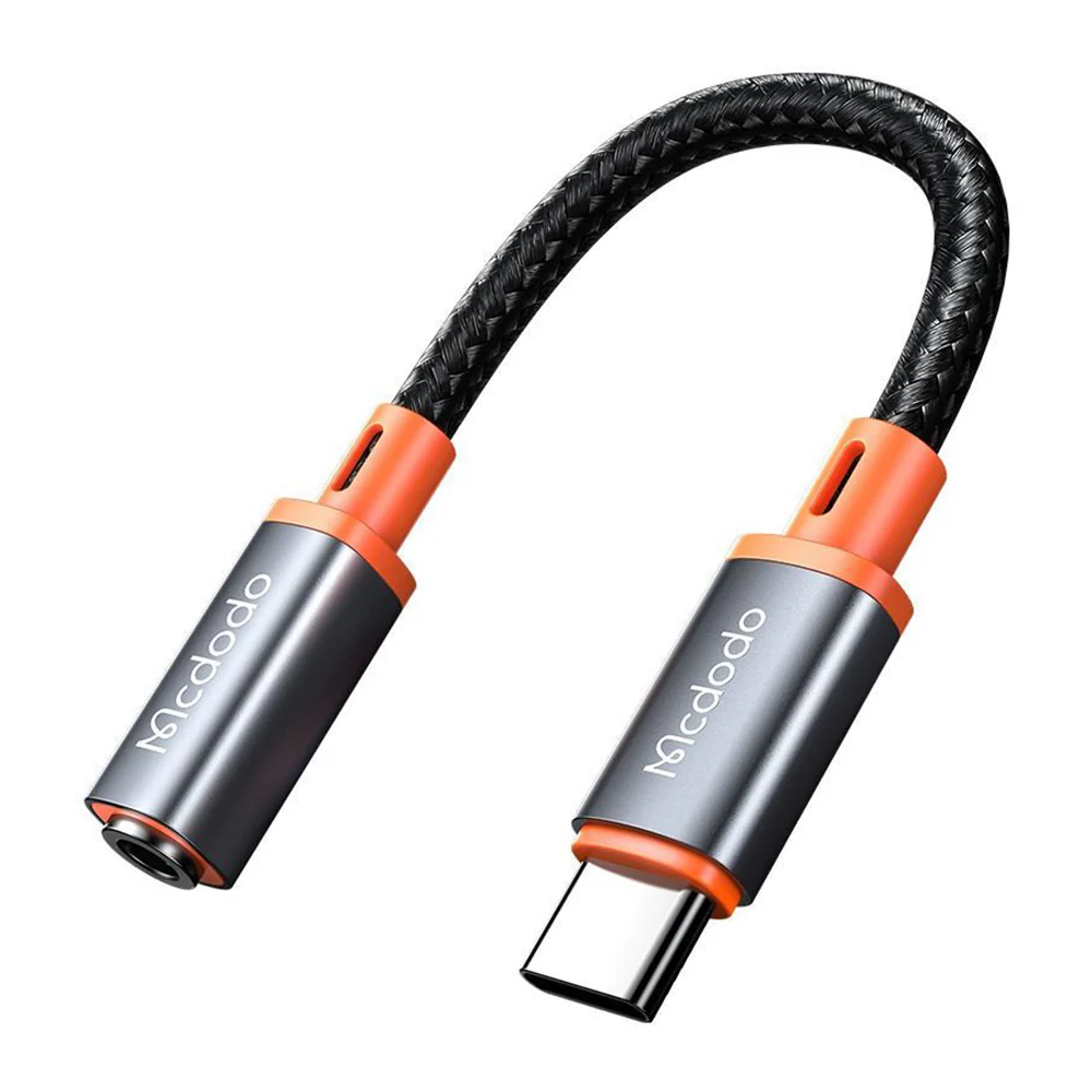 USB-C to 3.5mm McDodo CA-7561 Audio Adapter, Black - Image 2