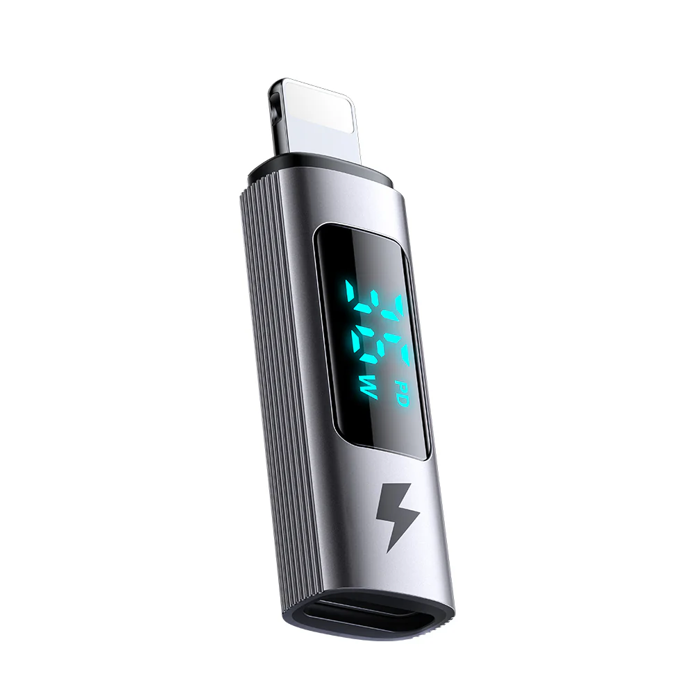 USB-C to Lightning Data and Charging Adapter McDodo OT-6100 Wales Display, Black