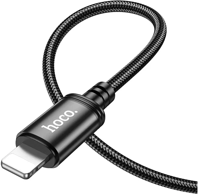 USB-C to Lightning Data and Charging Cable HOCO X89, 27W, 2m, Black - Image 4
