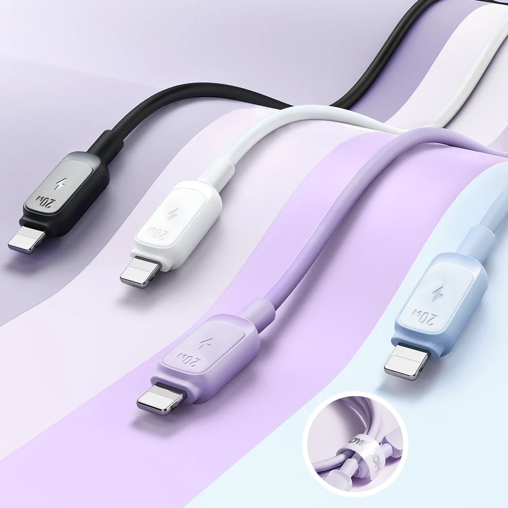 USB-C to Lightning Data and Charging Cable Joyroom S-A14, 30W, 1.2m, White - Image 10