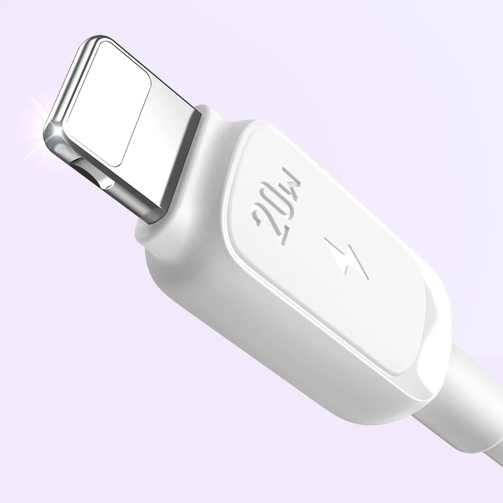 USB-C to Lightning Data and Charging Cable Joyroom S-A14, 30W, 1.2m, White - Image 4