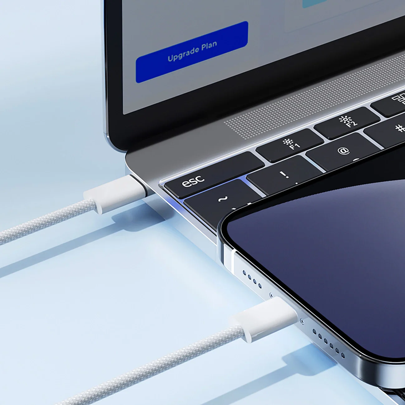 USB-C to Lightning Data and Charging Cable Joyroom S-A45, 30W, 1m, White - Image 10