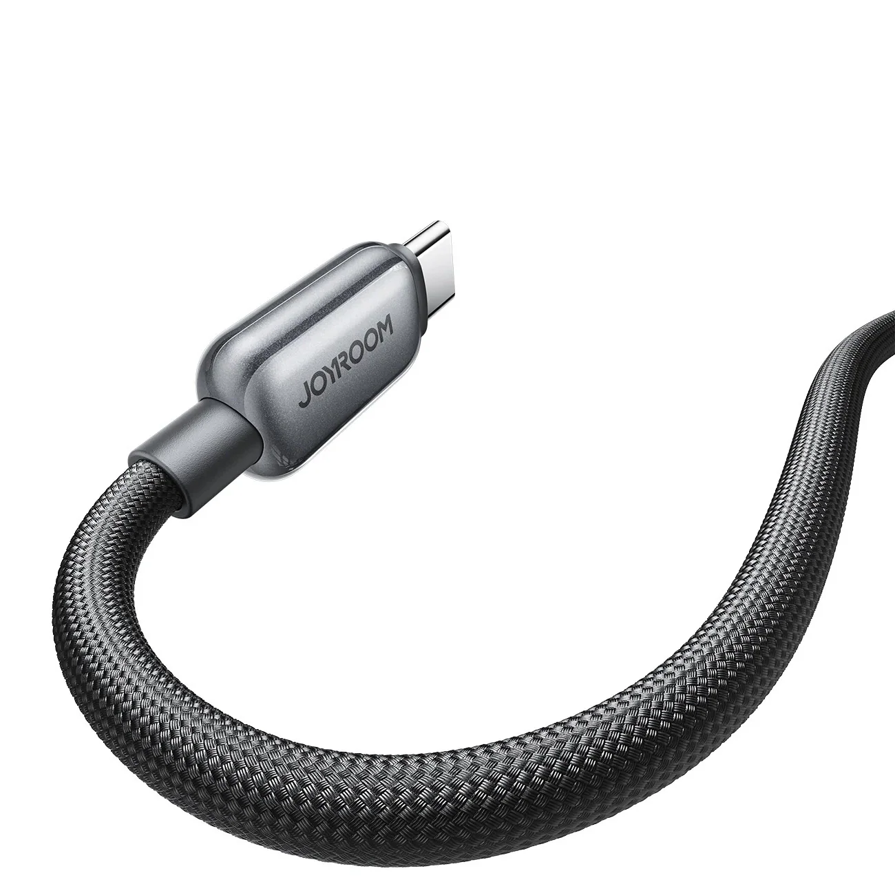 USB-C to Lightning Data and Charging Cable Joyroom S-A55 StarFlight Display, 30W, 1.2m, Black - Image 2