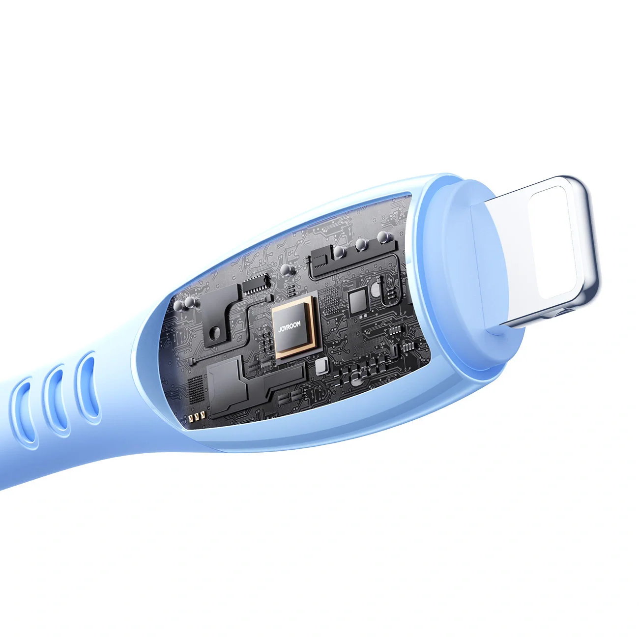 USB-C to Lightning Data and Charging Cable Joyroom S-A59 Vibrant, 30W, 1.2m, Blue - Image 4