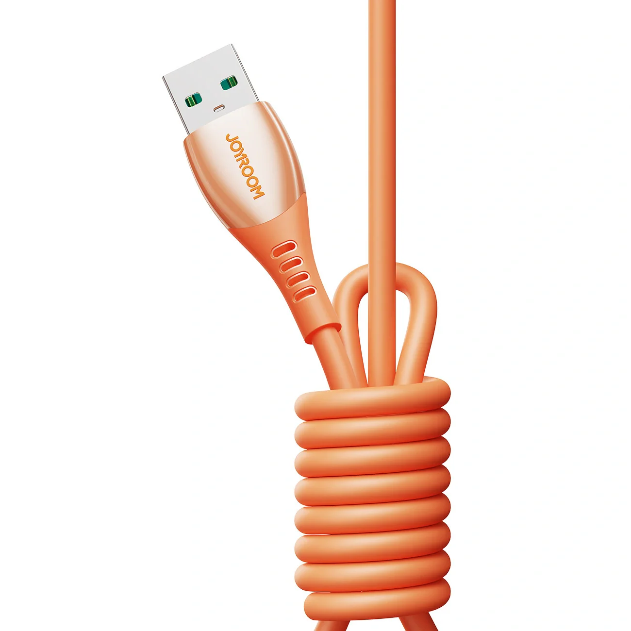 USB-C to Lightning Data and Charging Cable Joyroom S-A59 Vibrant, 30W, 1.2m, Orange - Image 2