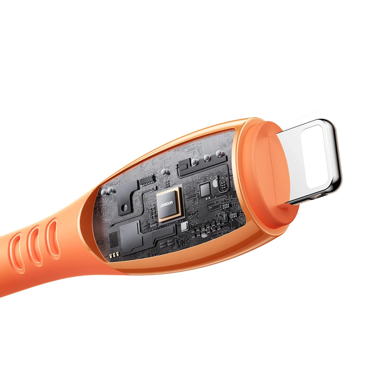 USB-C to Lightning Data and Charging Cable Joyroom S-A59 Vibrant, 30W, 1.2m, Orange - Image 4