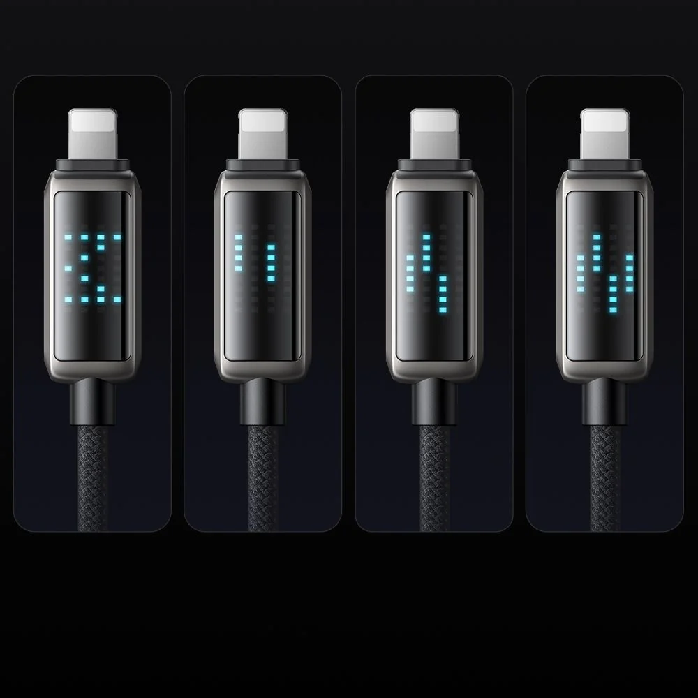 USB-C to Lightning McDodo CA-2630 Display Data and Charging Cable, 36W, 1.2m, Black - Image 2