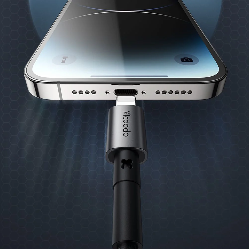 USB-C to Lightning McDodo CA-2850 Data and Charging Cable, 36W, 1.2m, Black - Image 5