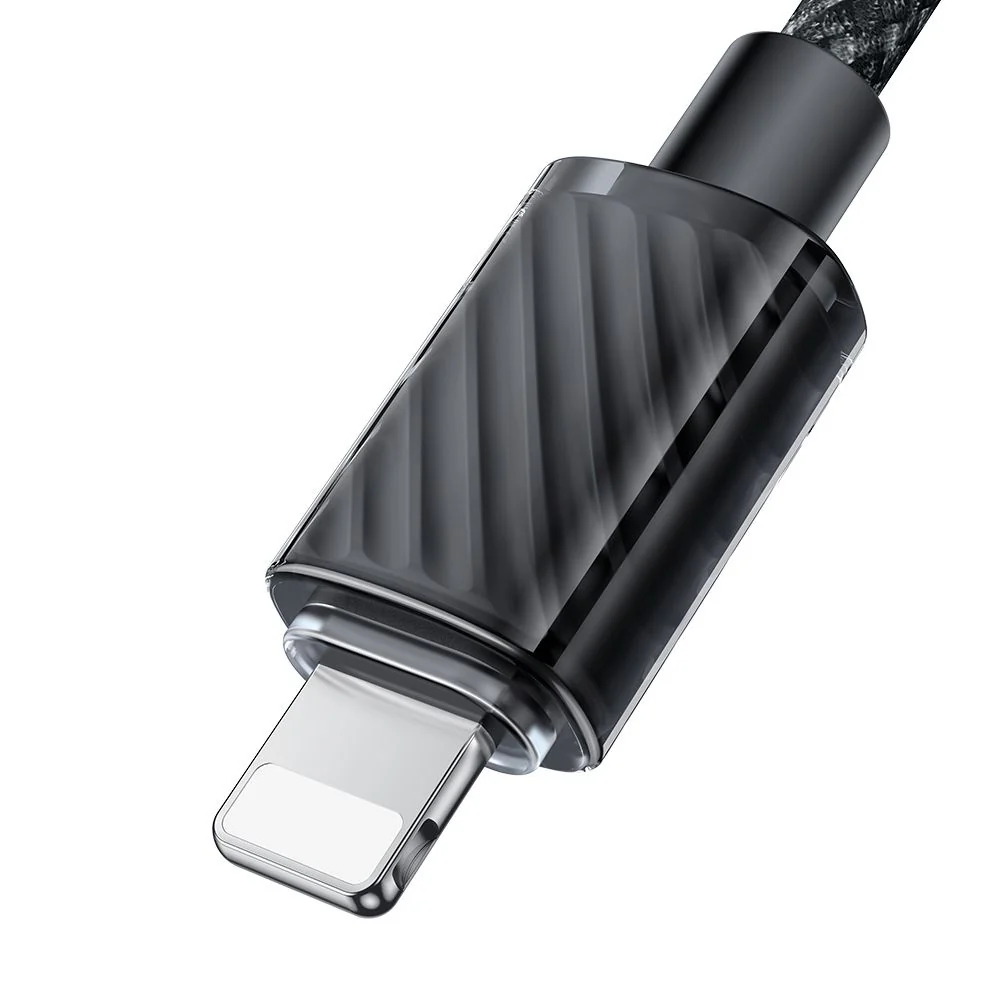 USB-C to Lightning McDodo CA-3660 Data and Charging Cable, 36W, 1.2m, Black - Image 2