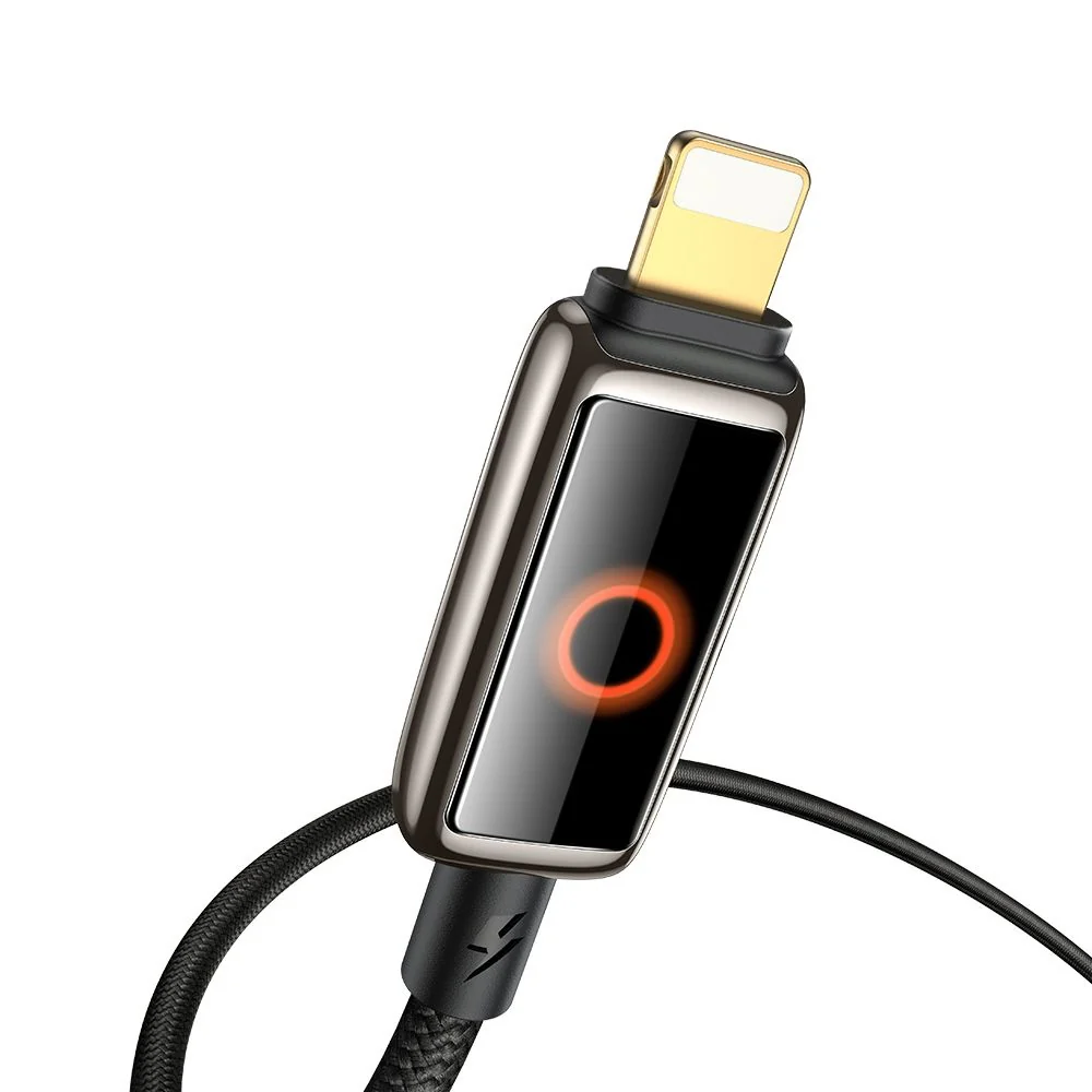 USB-C to Lightning McDodo CA-6670 Data and Charging Cable - Auto Power Off, 36W, 1.2m, Black - Image 2