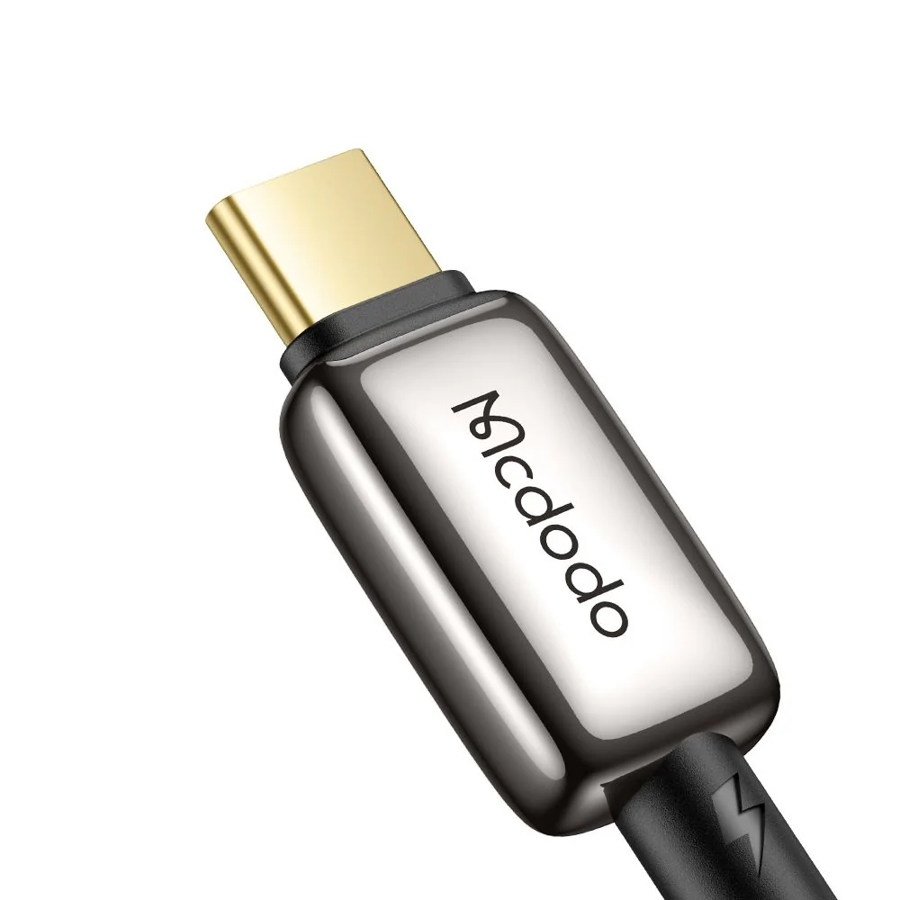 USB-C to Lightning McDodo CA-6670 Data and Charging Cable - Auto Power Off, 36W, 1.2m, Black - Image 3