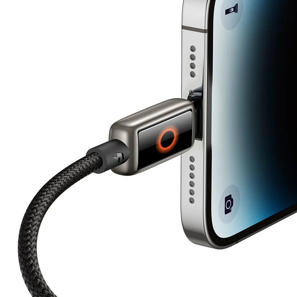 USB-C to Lightning McDodo CA-6670 Data and Charging Cable - Auto Power Off, 36W, 1.2m, Black - Image 4